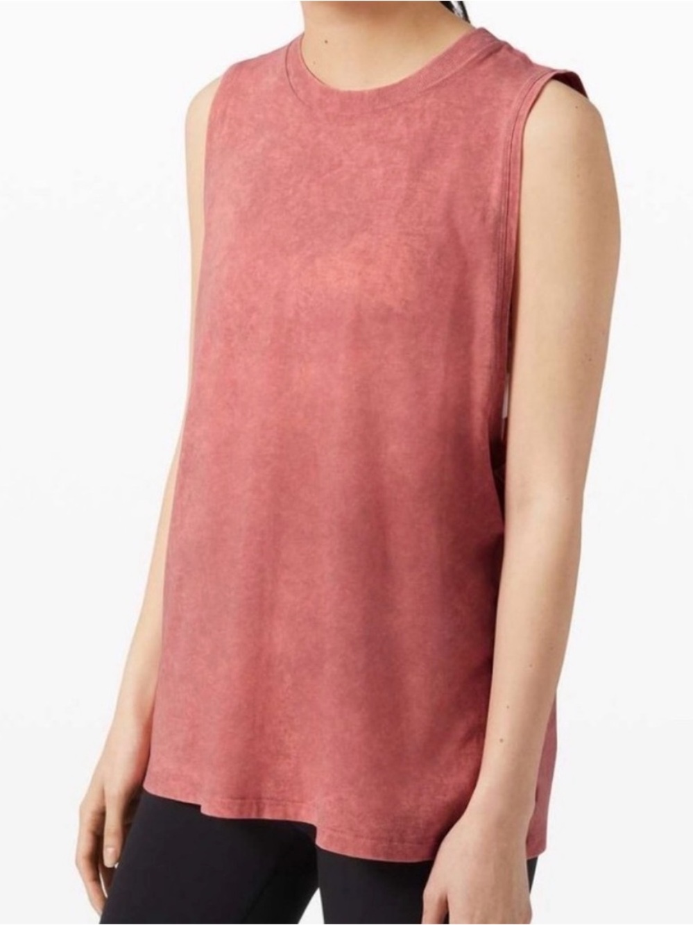Lululemon All Yours Tank Top in Cloudy Wash Cherry Tint